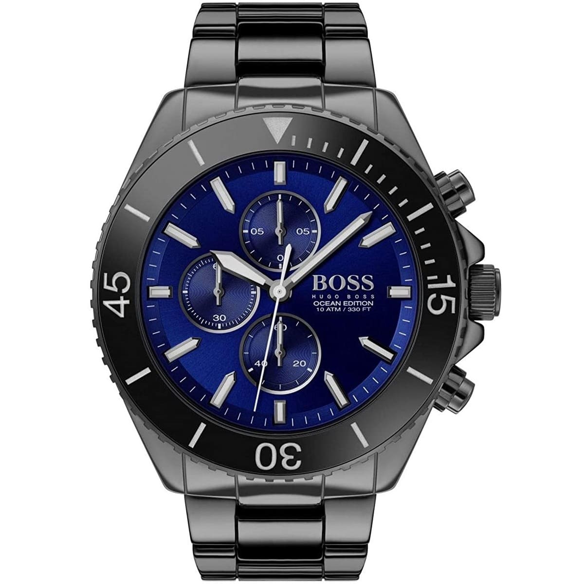 1513743-hugo-boss-watch-men-black-metal-ocean-edition 1513743 hugo boss watch men black metal ocean edition 1