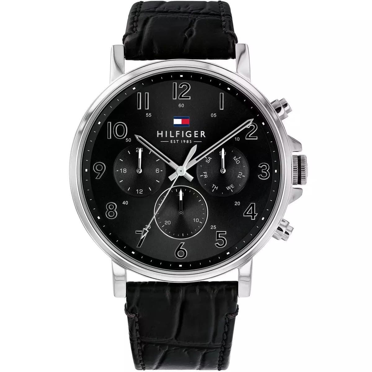 1710381-tommy-hilfiger-watch-men-black-leather-daniel 1710381 tommy hilfiger watch men black leather daniel 1