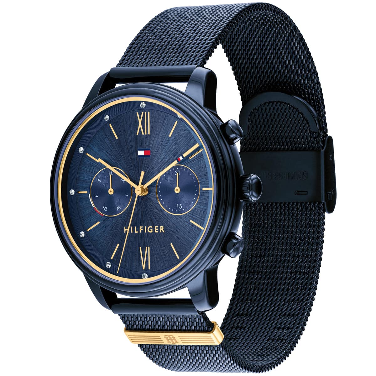 1782305-tommy-hilfiger-watch-women-blue-dial-stainless-steel-metal-mesh-strap-quartz-analog-day-date-month-blake_2.jpg 1782305 tommy hilfiger watch women blue dial stainless steel metal mesh strap quartz analog day date month blake 2 1
