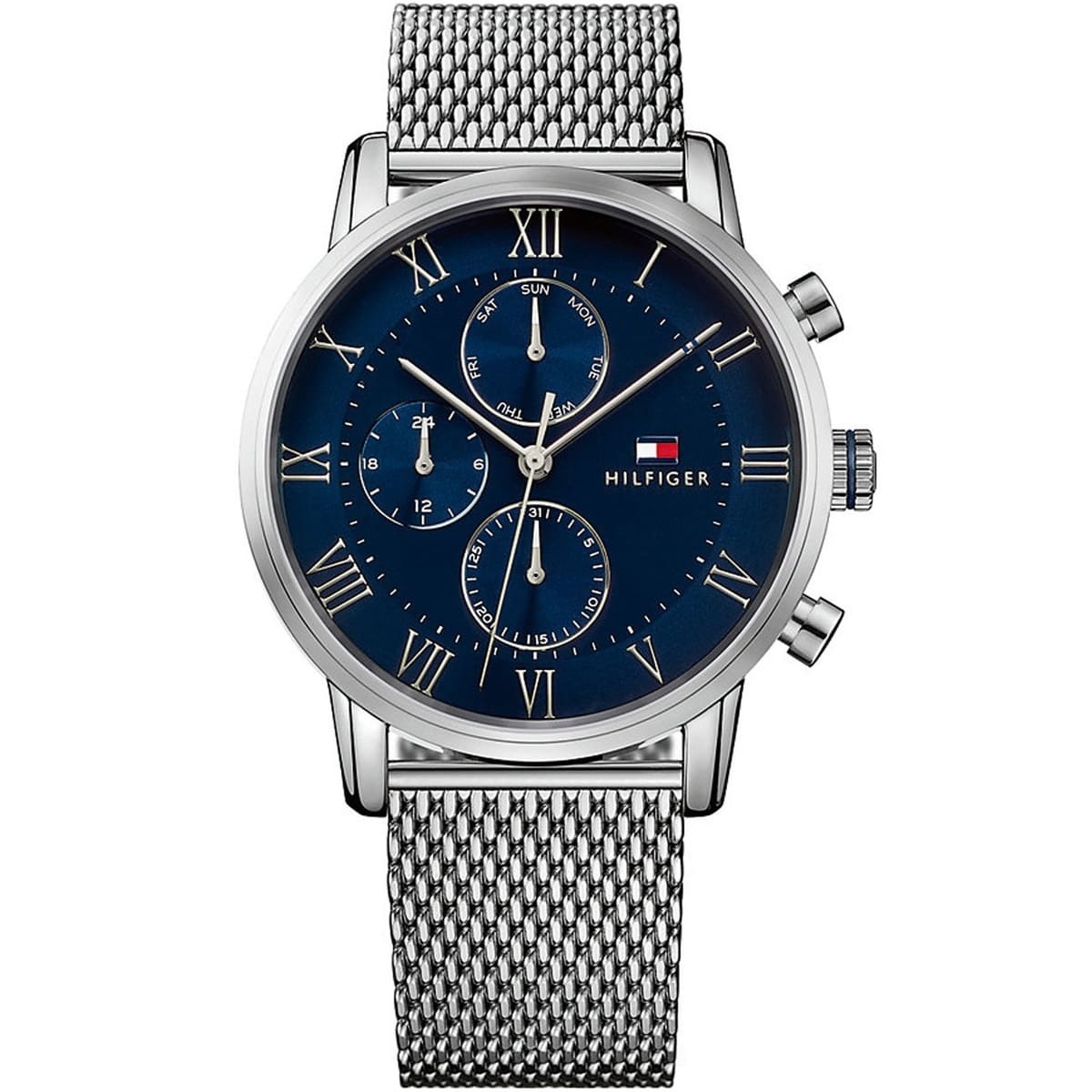 1791398-tommy-hilfiger-watch-men-silver-metal-kane 1791398 tommy hilfiger watch men silver metal kane 1