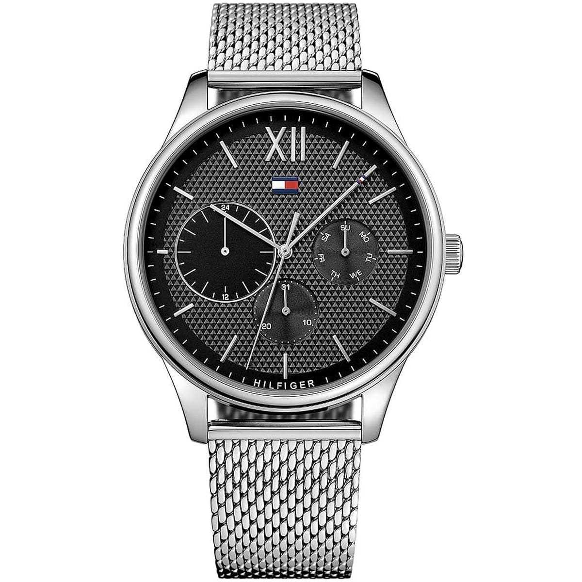 1791415-tommy-hilfiger-watch-men-silver-metal-damon 1791415 tommy hilfiger watch men silver metal damon 1