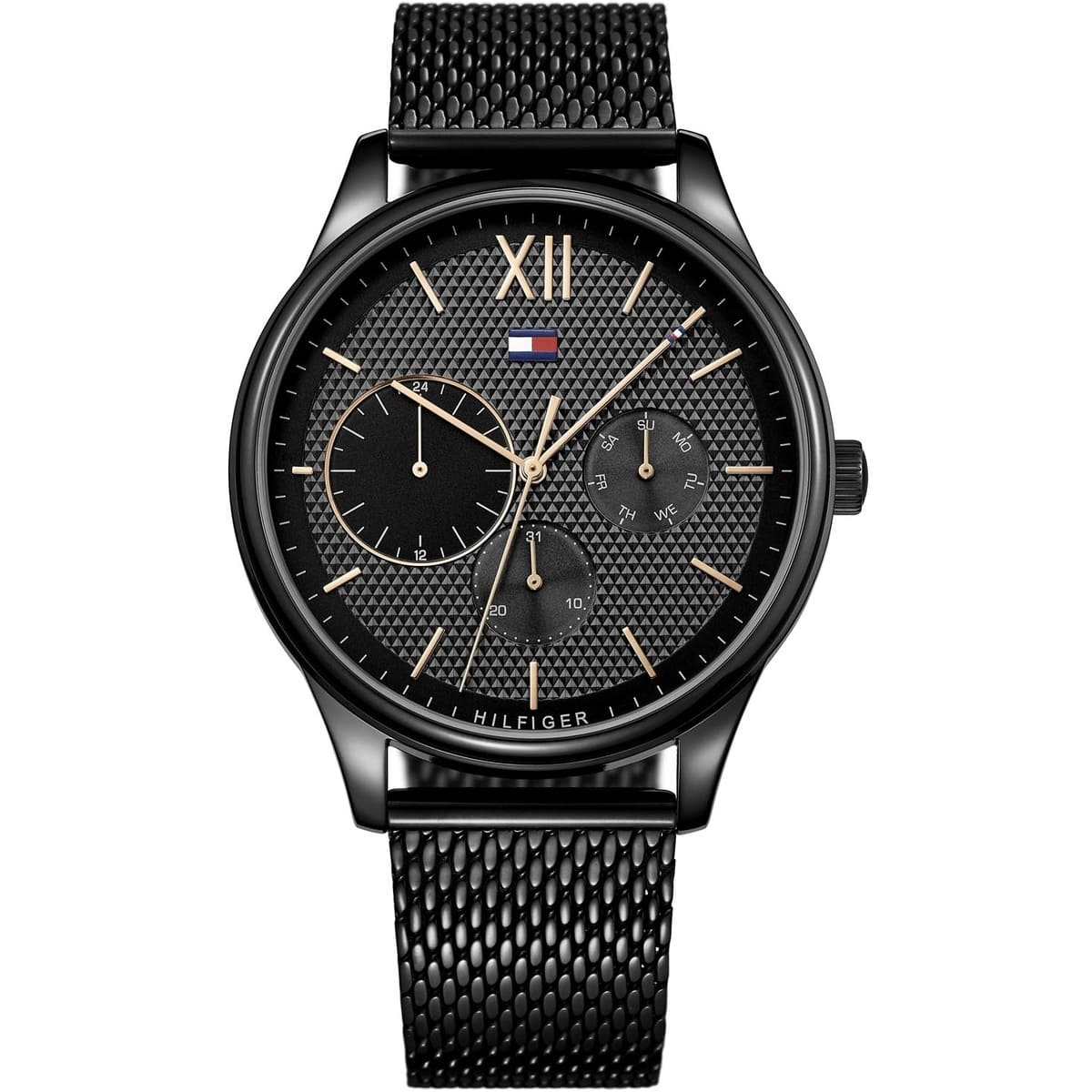 1791420-tommy-hilfiger-watch-men-black-metal-damon 1791420 tommy hilfiger watch men black metal damon 1