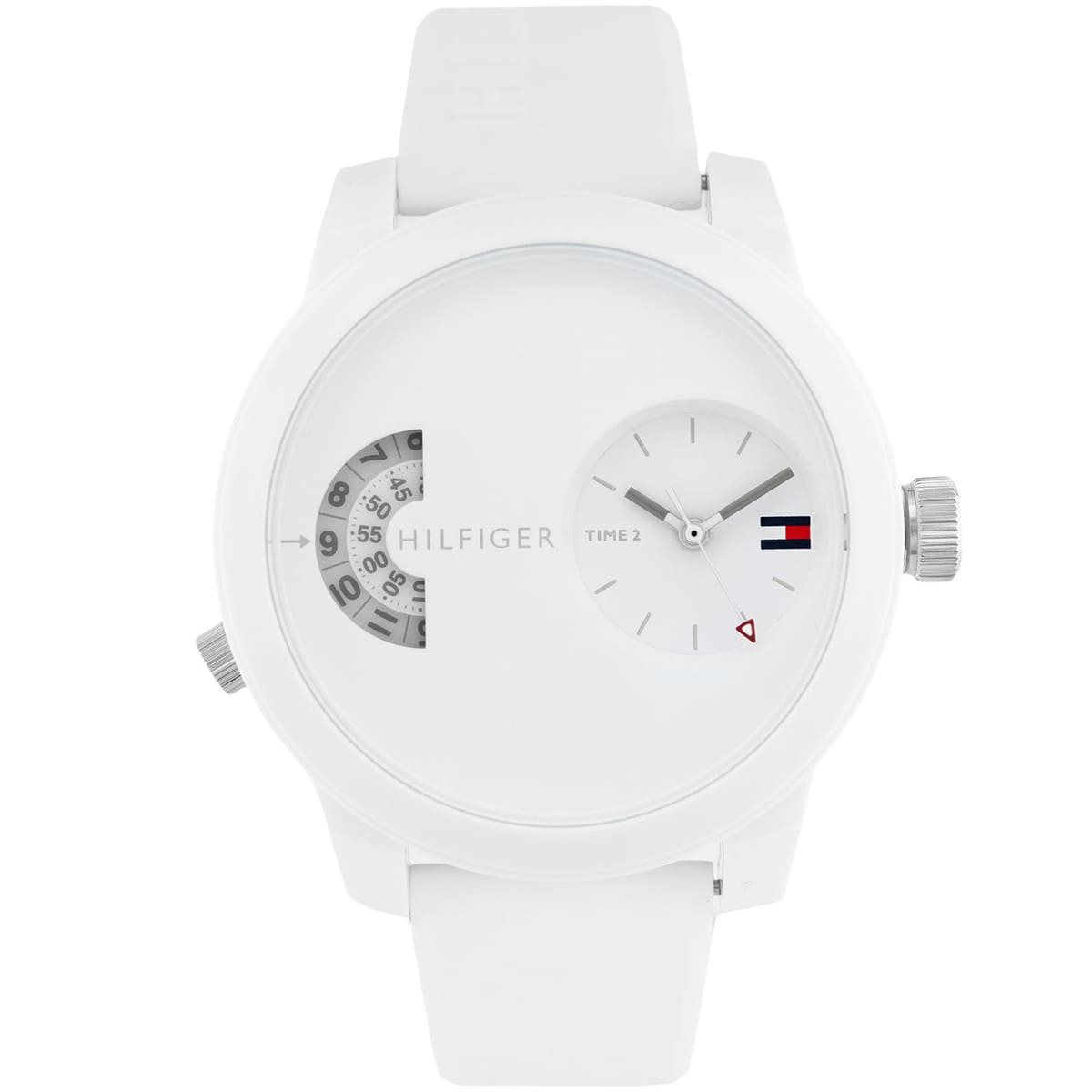 1791558-tommy-hilfiger-watch-men-white-dial-rubber-strap-quartz-analog-dual-time-denim 1791558 tommy hilfiger watch men white dial rubber strap quartz analog dual time denim 1