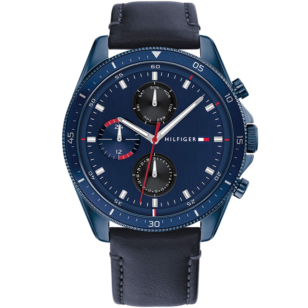 1791839-tommy-hilfiger-watch-men-navy-dial-leather-strap-quartz-battery-analog-monthly-weekly-date-parker 1791839 tommy hilfiger watch men navy dial leather strap quartz battery analog monthly weekly date parker 1