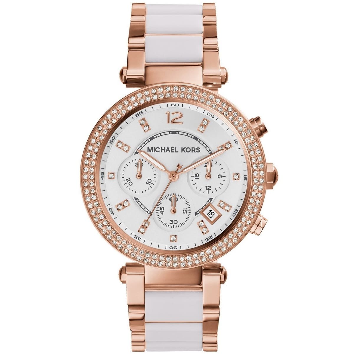 mk5774-michael-kors-watch-women-rose-gold-white-metal-parker mk5774 michael kors watch women rose gold white metal parker 1