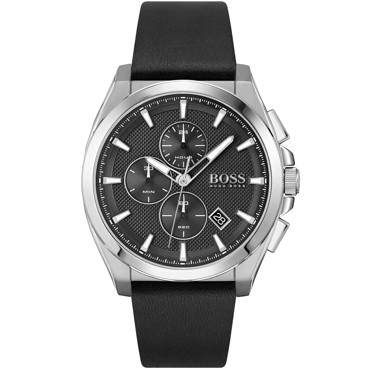 1513881-hugo-boss-watch-men-black-dial-leather-strap-quartz-battery-analog-chronograph-grandmaster 1513881 hugo boss watch men black dial leather strap quartz battery analog chronograph grandmaster