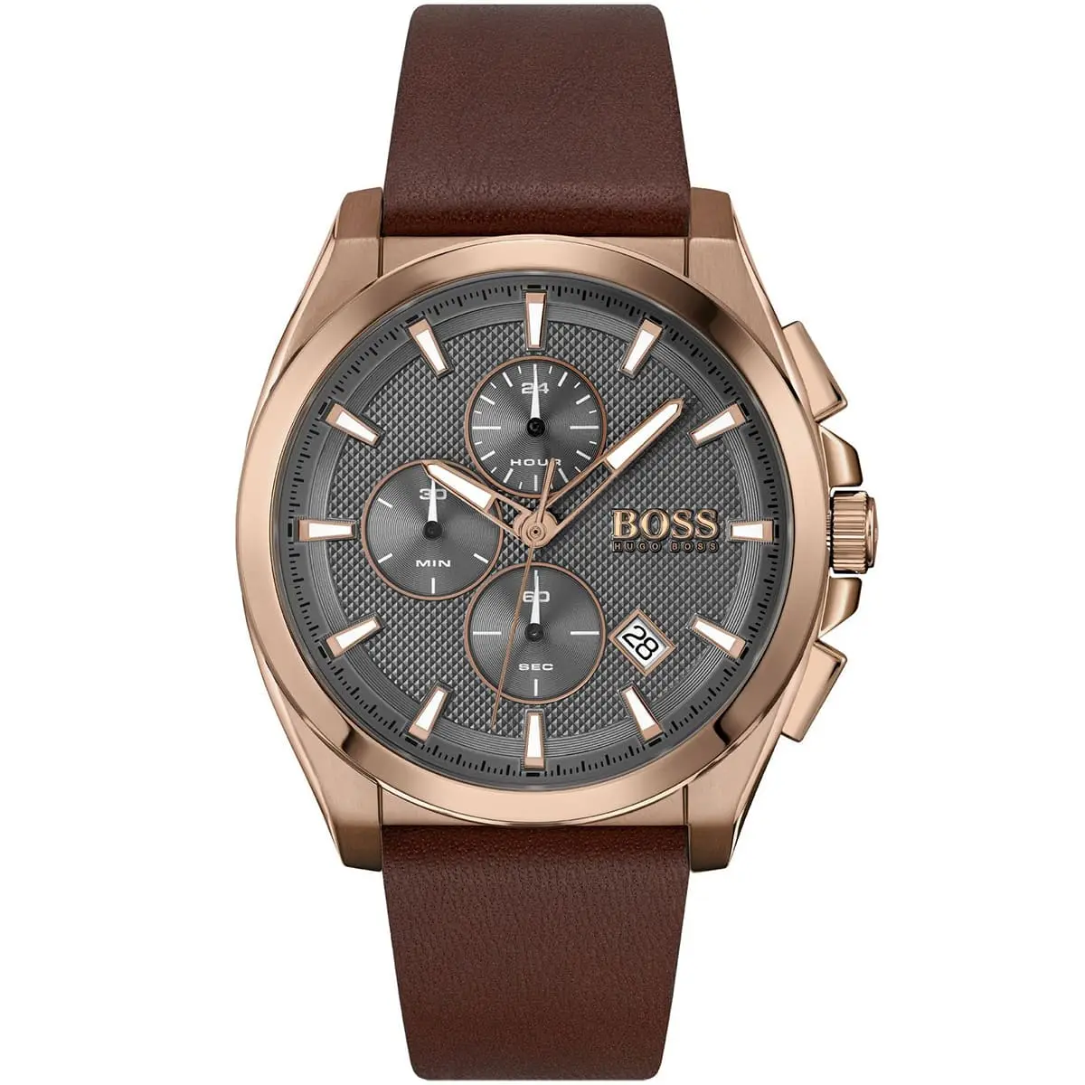 1513882-hugo-boss-watch-men-gray-dial-leather-brown-strap-quartz-battery-analog-chronograph-grandmaster 1513882 hugo boss watch men gray dial leather brown strap quartz battery analog chronograph grandmaster