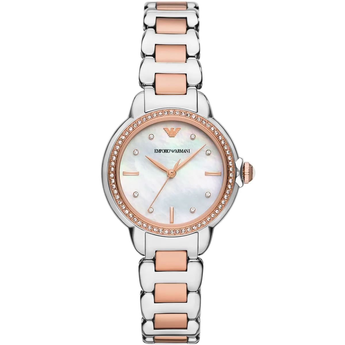 ar11569-emporio-armani-watch-women-crystal-silver-dial-stainless-steel-metal-rose-gold-strap-quartz-battery-analog-mia ar11569 emporio armani watch women crystal silver dial stainless steel metal rose gold strap quartz battery analog mia