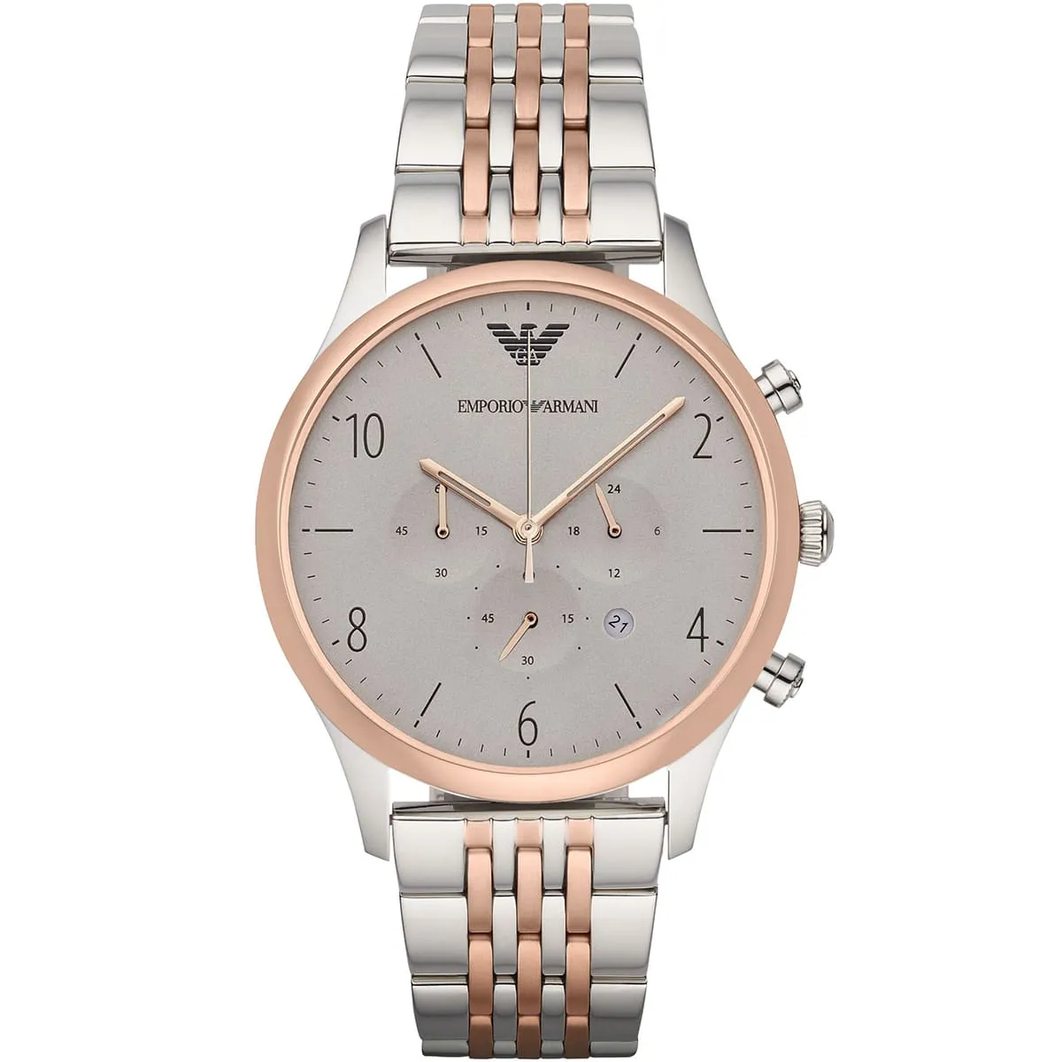 ar1864-emporio-armani-watch-men-gray-dial-stainless-steel-metal-silver-rose-gold-strap-quartz-battery-analog-chronograph-beta-large ar1864 emporio armani watch men gray dial stainless steel metal silver rose gold strap quartz battery analog chronograph beta large