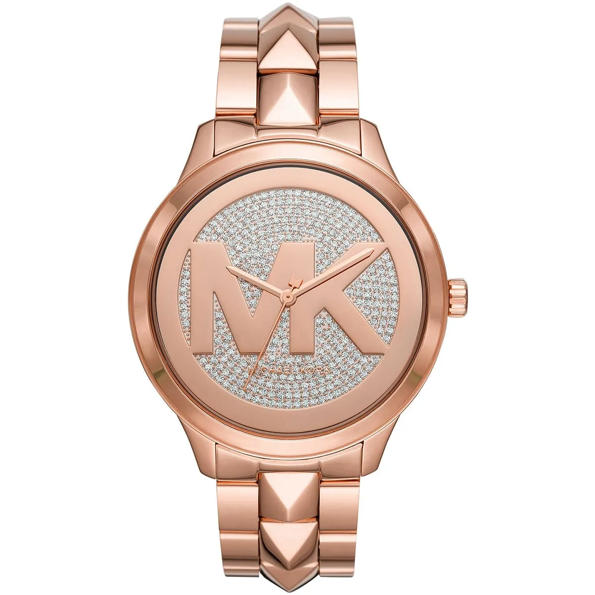 mk6736-michael-kors-watch-women-mk-logo-crystals-rose-gold-dial-metal-stainless-steel-strap-quartz-battery-analog-three-hand-runway-mercer mk6736 michael kors watch women mk logo crystals rose gold dial metal stainless steel strap quartz battery analog three hand runway mercer