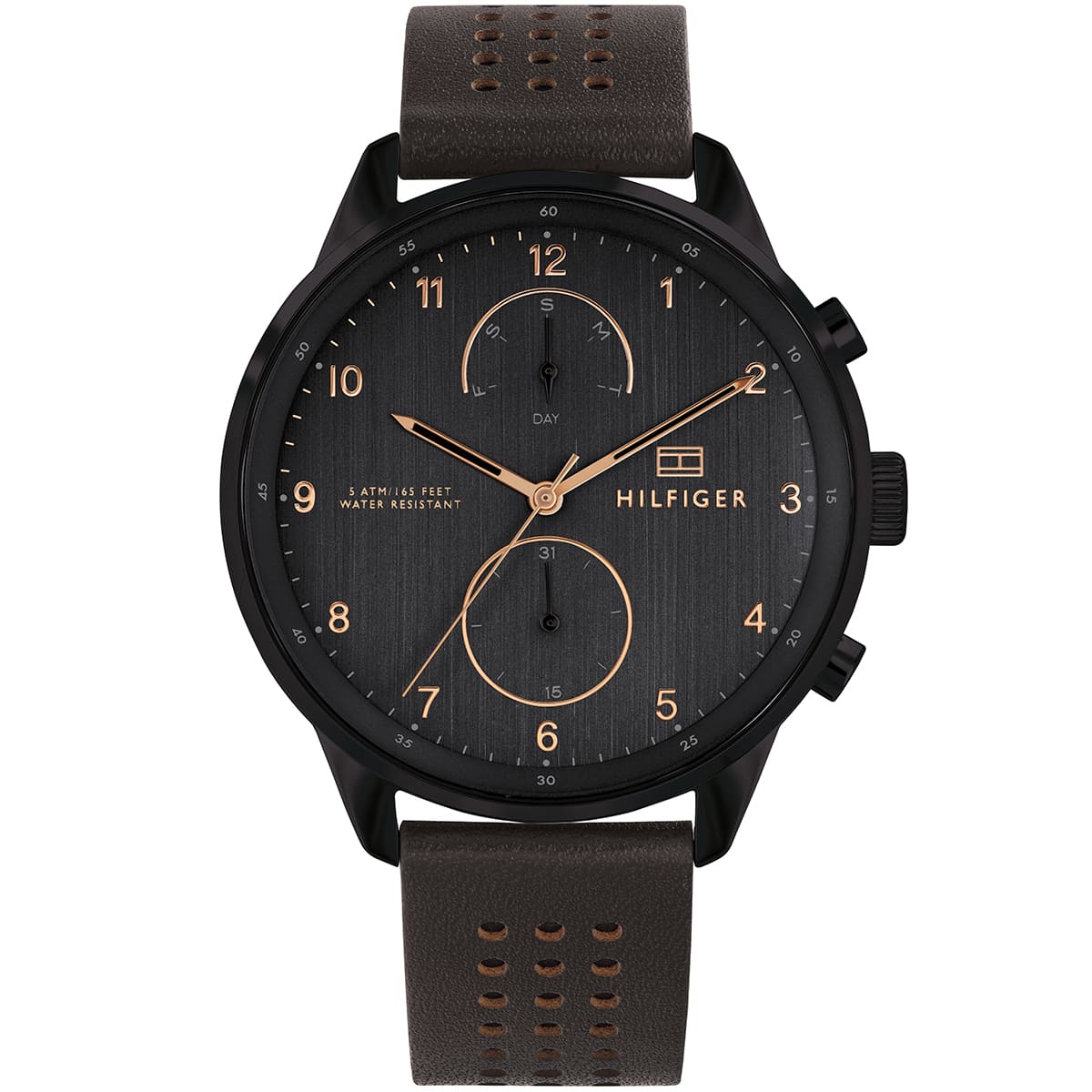 1791577-tommy-hilfiger-watch-men-black-dial-leather-strap-quartz-battery-analog-monthly-weekly-date-chase.jpg 1791577 tommy hilfiger watch men black dial leather strap quartz battery analog monthly weekly date chase