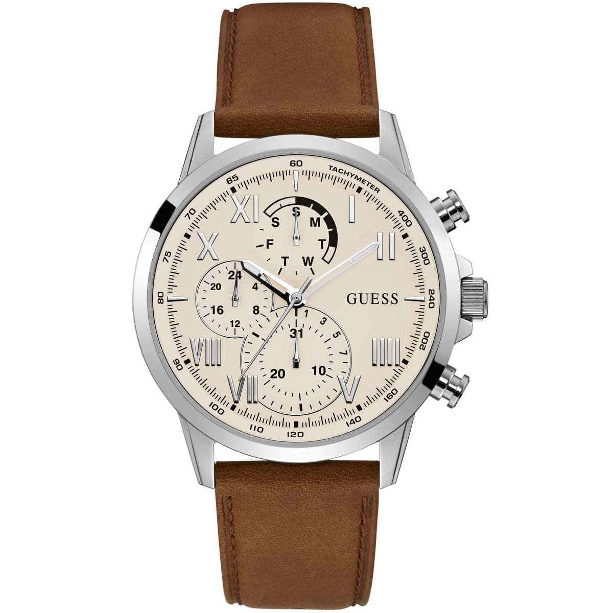 gw0011g1-guess-watch-men-brown-leather-porter.jpg gw0011g1 guess watch men brown leather porter