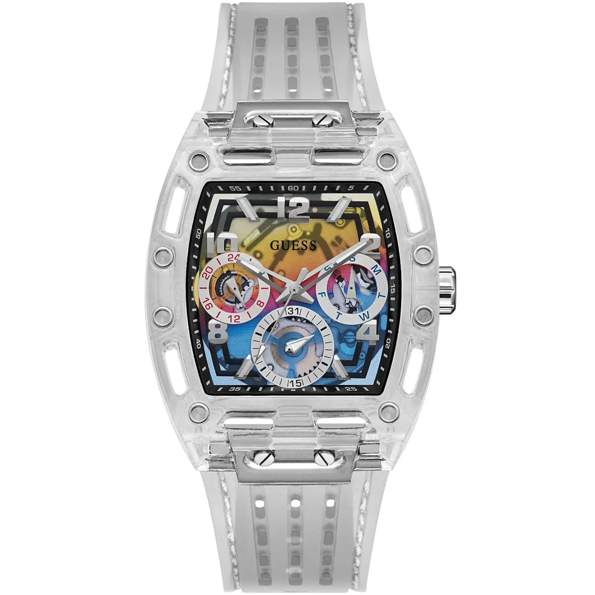 gw0499g3-guess-watch-men-square-multicolored-dial-rubber-transparent-strap-quartz-battery-analog-phoenix.webp gw0499g3 guess watch men square multicolored dial rubber transparent strap quartz battery analog